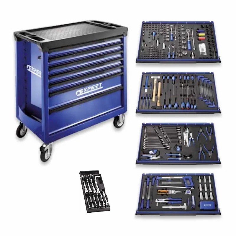 Servante d'atelier Large 7 tiroirs composition 324 outils - E220387 -  EXPERT / FACOM